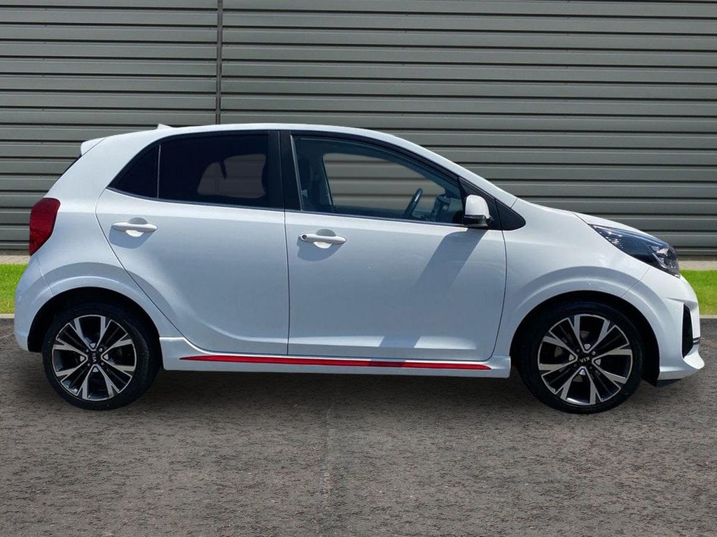 Kia Picanto 1.0 T Gdi Gt Line Hatchback EA70CXD White #2