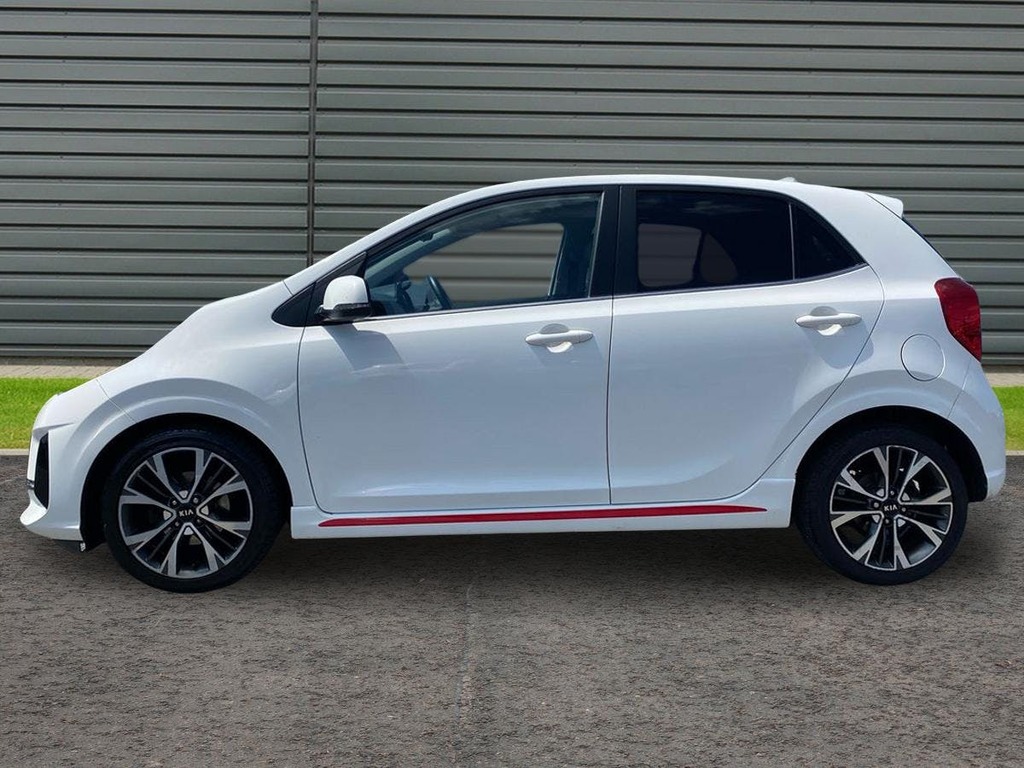 Kia Picanto 1.0 T Gdi Gt Line Hatchback EA70CXD White #6