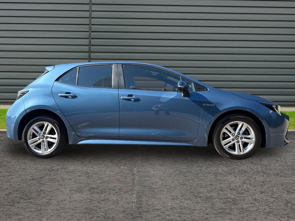 Toyota Corolla 1.8 Vvt-h Icon Hatchback Hybrid Cvt Blue #2