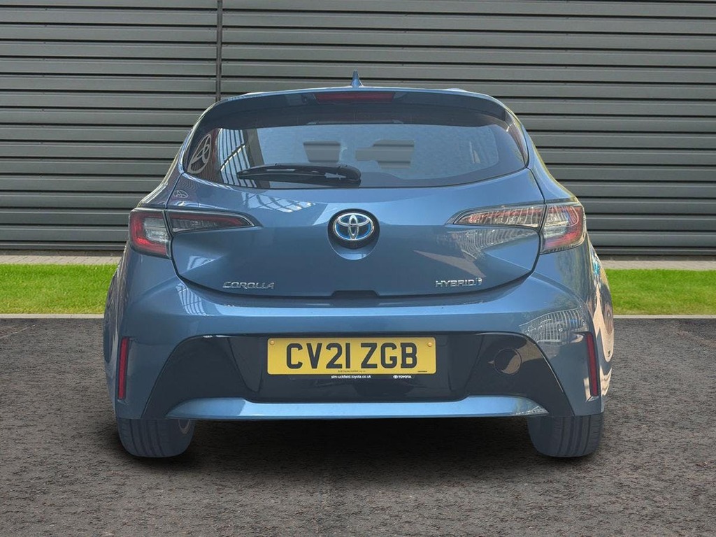 Toyota Corolla 1.8 Vvt-h Icon Hatchback Hybrid Cvt Blue #4