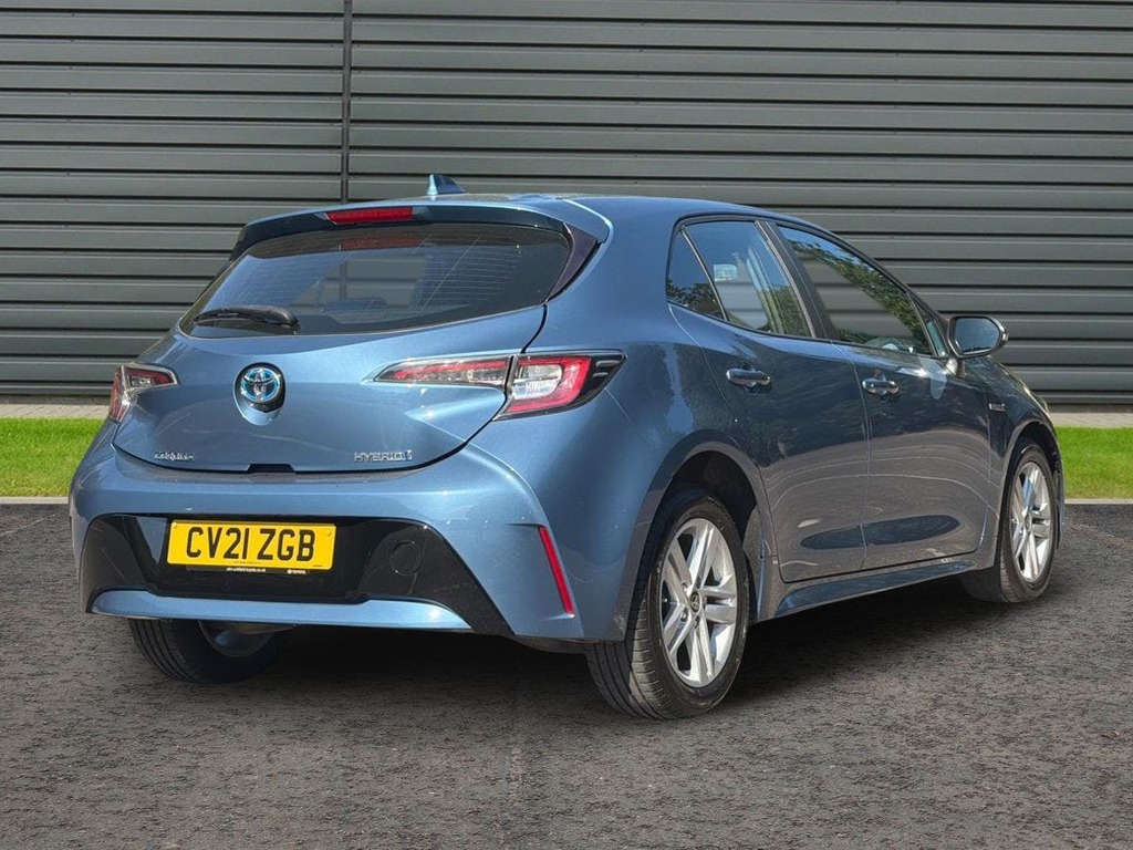 Toyota Corolla 1.8 Vvt-h Icon Hatchback Hybrid Cvt Blue #3
