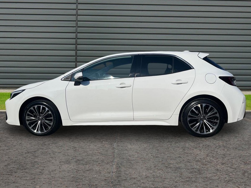 Toyota Corolla 1.8 Vvt-h Design Hatchback Hybrid Cvt White #6