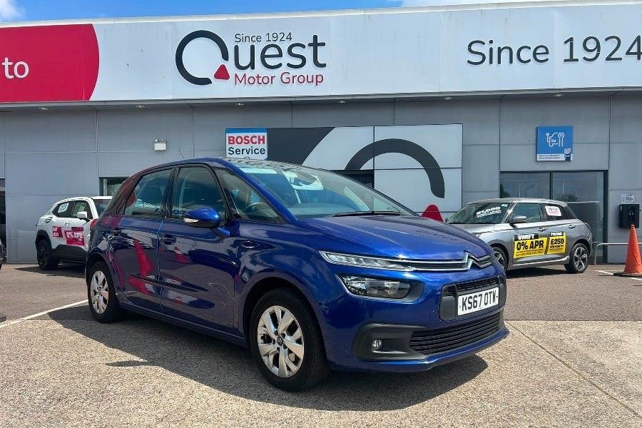 Citroen C4 Picasso 1.2 Puretech Touch Edition Mpv Blue