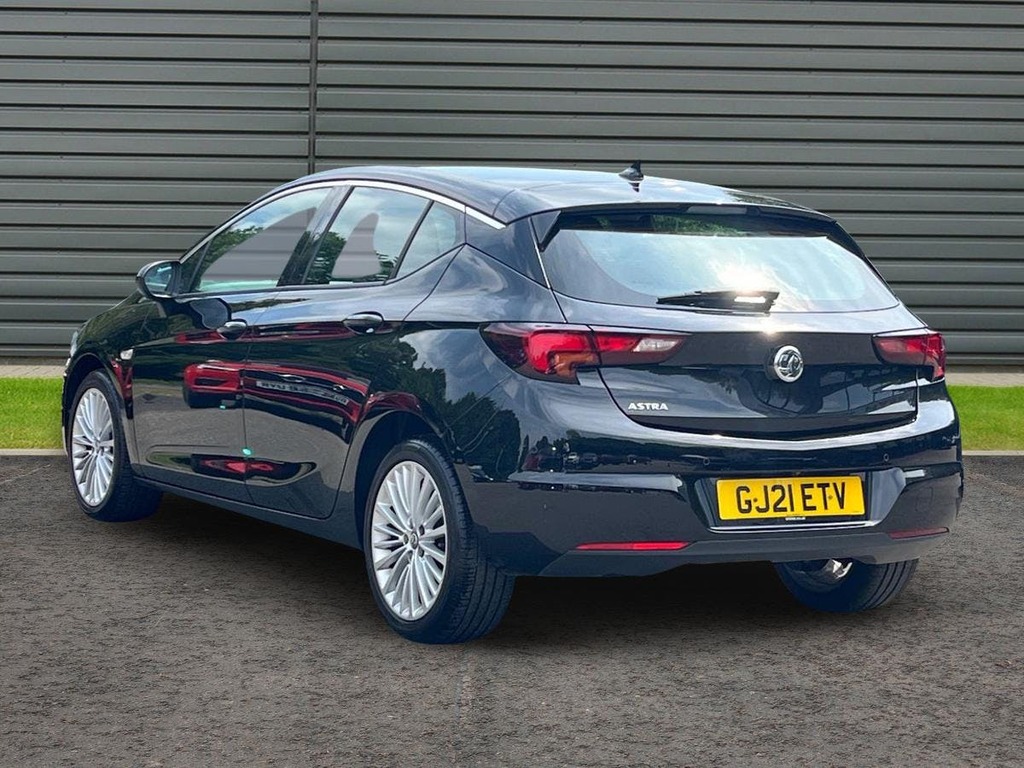 Vauxhall Astra 1.2 Turbo Elite Nav Premium Hatchback M GJ21ETV Black #5