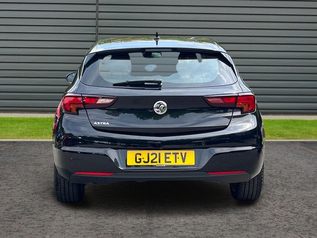 Vauxhall Astra 1.2 Turbo Elite Nav Premium Hatchback M GJ21ETV Black #4