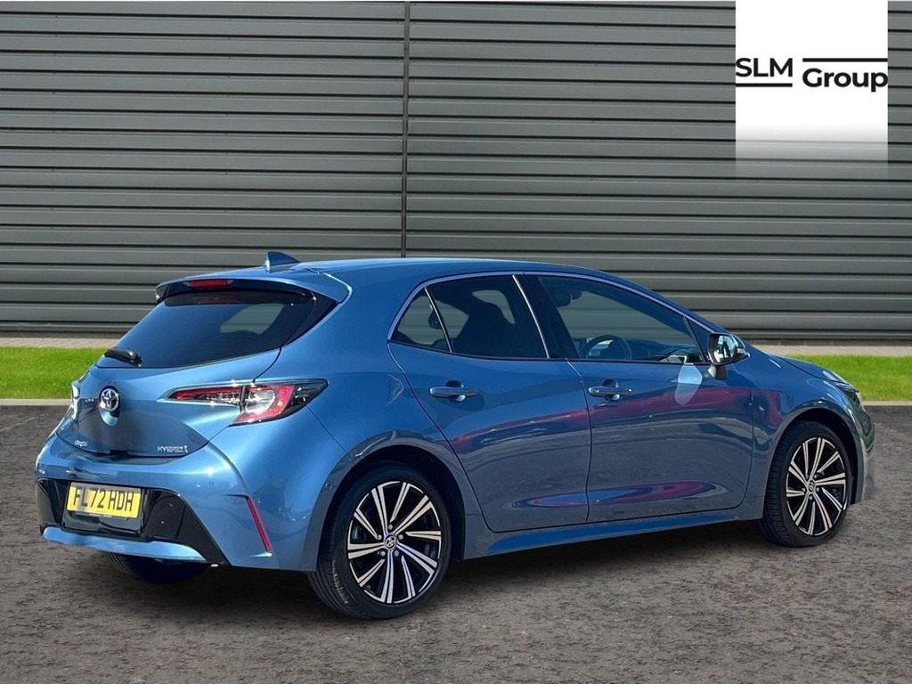 Toyota Corolla 1.8 Vvt-h Design Hatchback Hybrid Cvt Blue #3