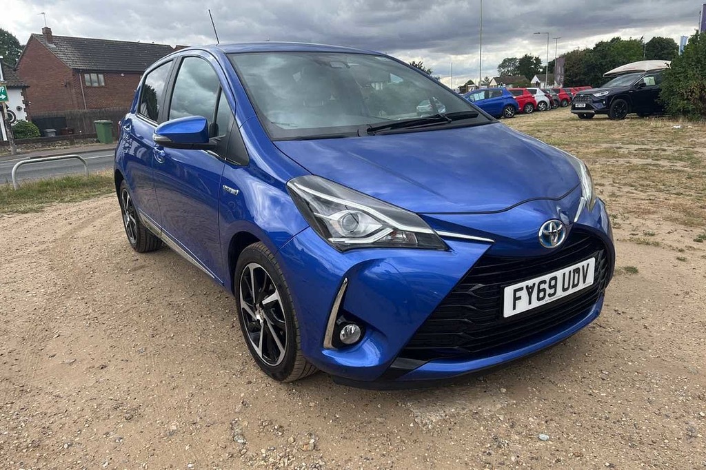 Toyota Yaris 1.5 Vvt-h Excel Hatchback Hybrid E Cvt Blue