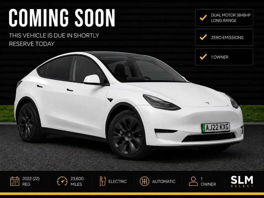 Tesla Model Y Electric White