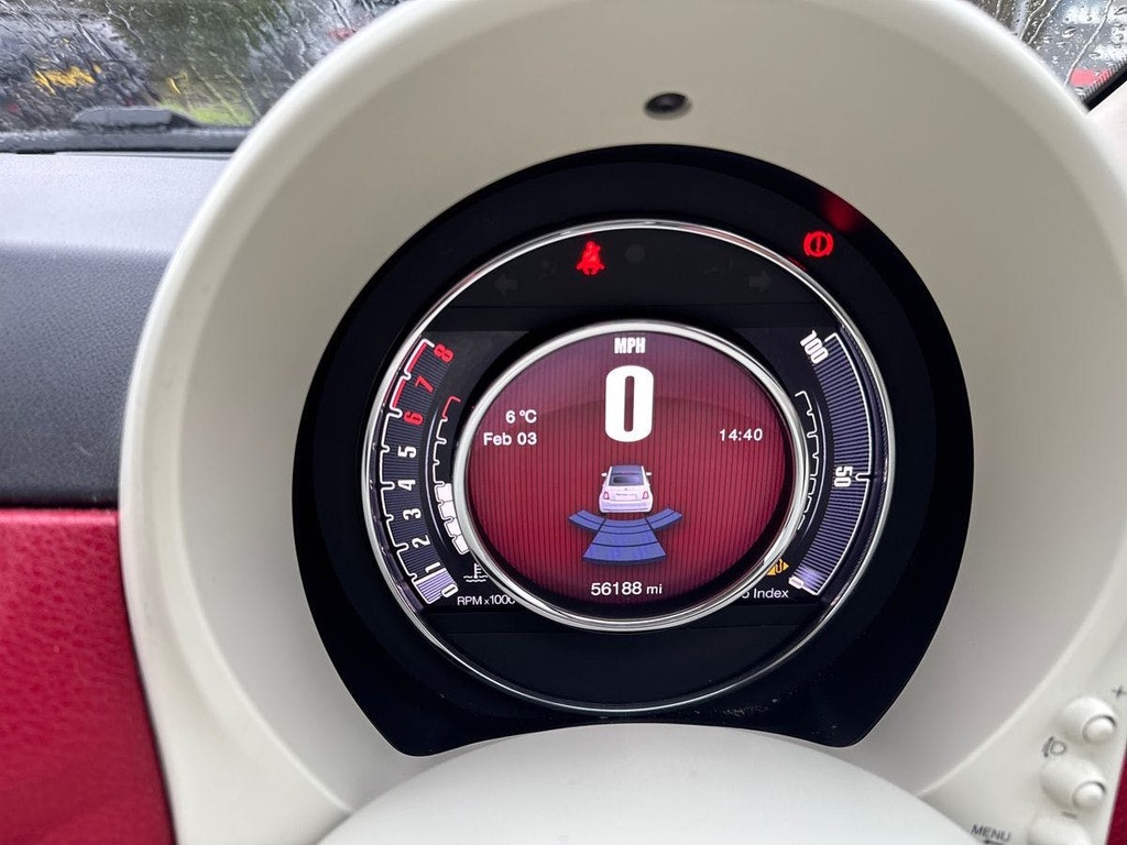 Fiat 500C C Lounge Green #19