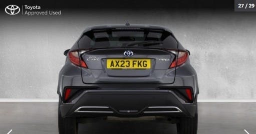 Toyota C-Hr 2.0 2.0 Vvt-h Design Suv Hybrid Cvt Grey #4