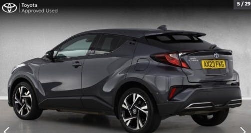 Toyota C-Hr 2.0 2.0 Vvt-h Design Suv Hybrid Cvt Grey #5