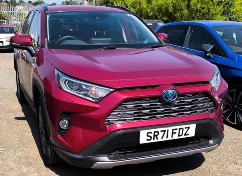 Toyota Rav 4 2.5 2.5 Vvt-h Excel Suv Hybrid Cvt Red