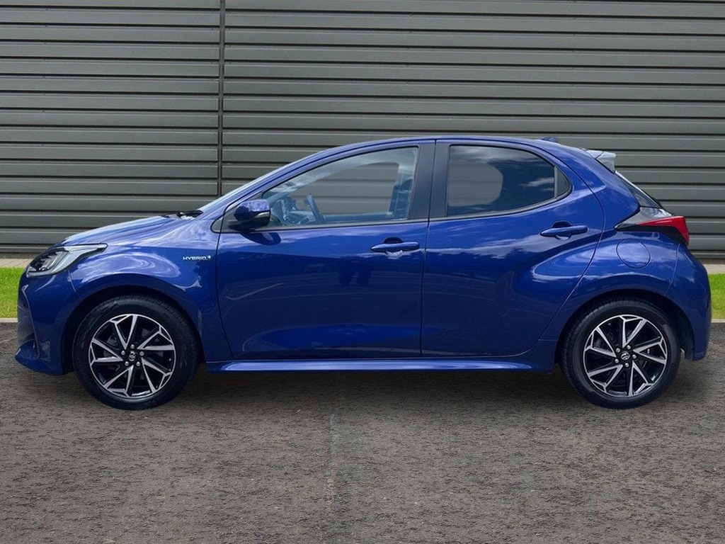 Toyota Yaris 1.5 Vvt-h Design Hatchback Hybrid E Cvt Blue #6