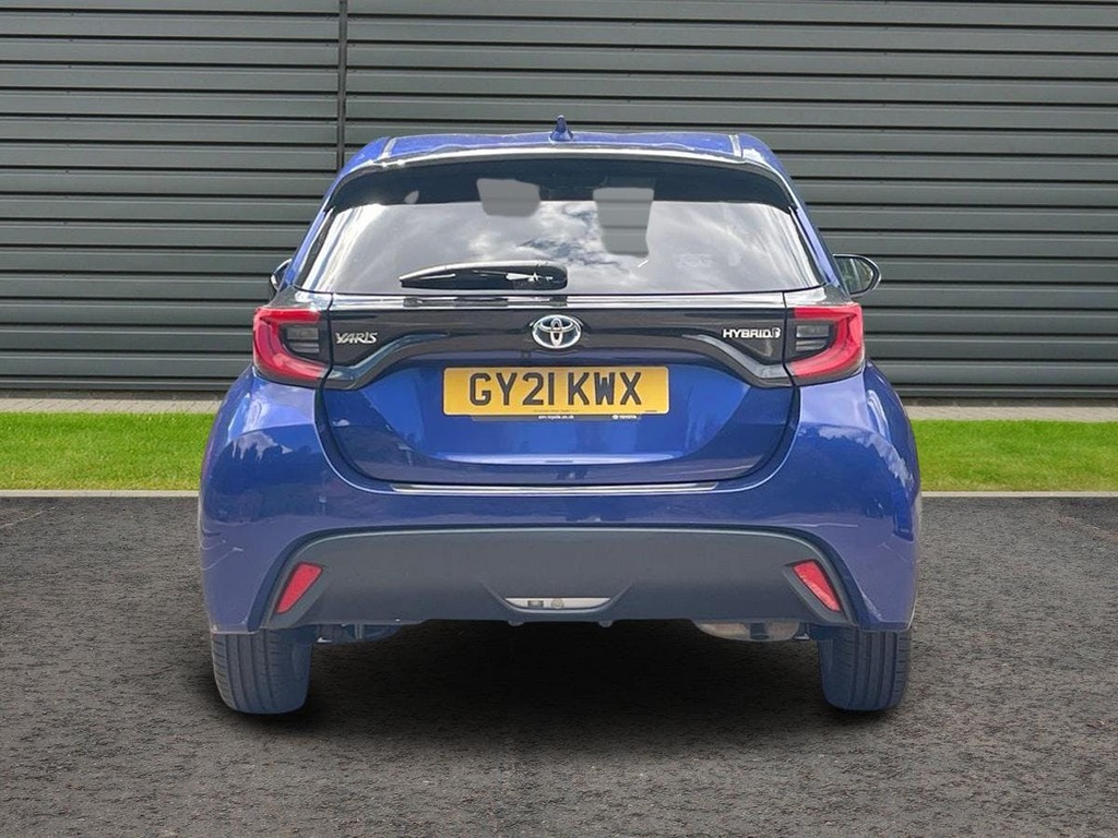 Toyota Yaris 1.5 Vvt-h Design Hatchback Hybrid E Cvt Blue #4
