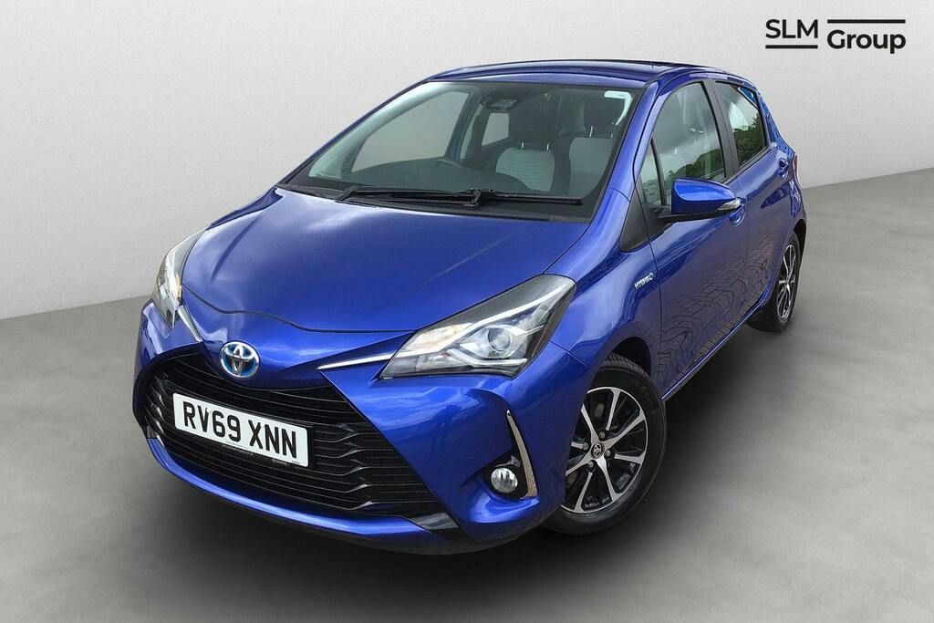 Toyota Yaris 1.5 Vvt-h Icon Tech Hatchback Hybrid E Blue #4