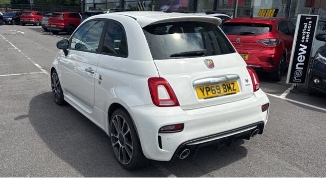 Abarth 595 1.4 T Jet Turismo 70Th Hatchback White #4