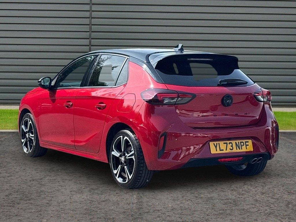 Vauxhall Corsa 1.2 Turbo Ultimate Hatchback YL73NPF Red #5