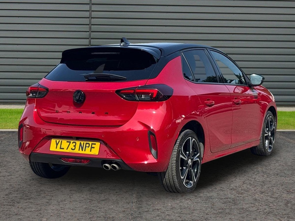 Vauxhall Corsa 1.2 Turbo Ultimate Hatchback YL73NPF Red #3