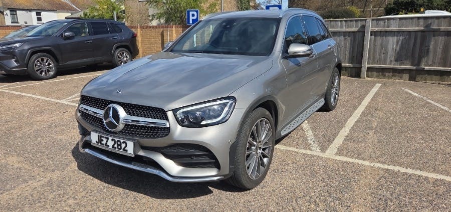 Mercedes-Benz GLC Class 2.0 Glc300d Amg Line Silver #2