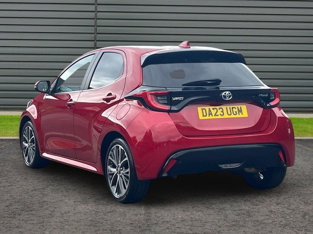 Toyota Yaris 1.5 Vvt-h Excel Hatchback Hybrid E Cvt Red #5