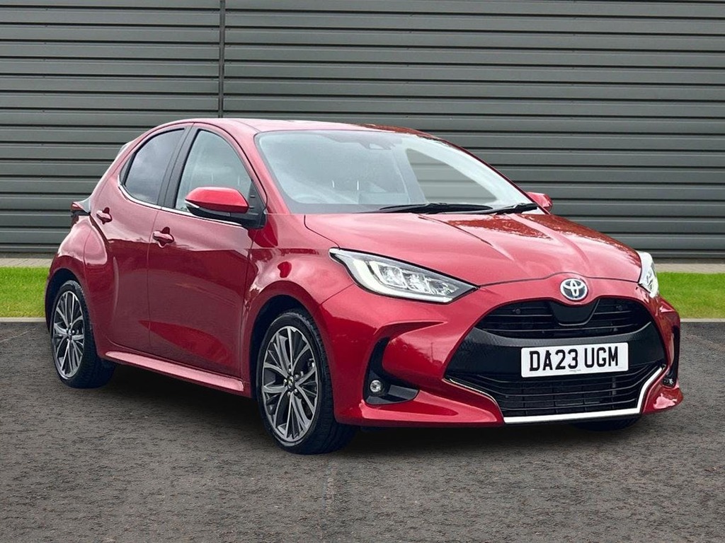 Toyota Yaris 1.5 Vvt-h Excel Hatchback Hybrid E Cvt Red