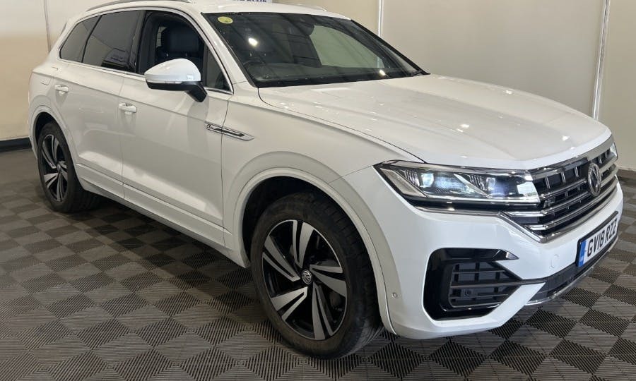Volkswagen Touareg 3.0 Tdi V6 R Line Tech Suv Tiptronic 4M White