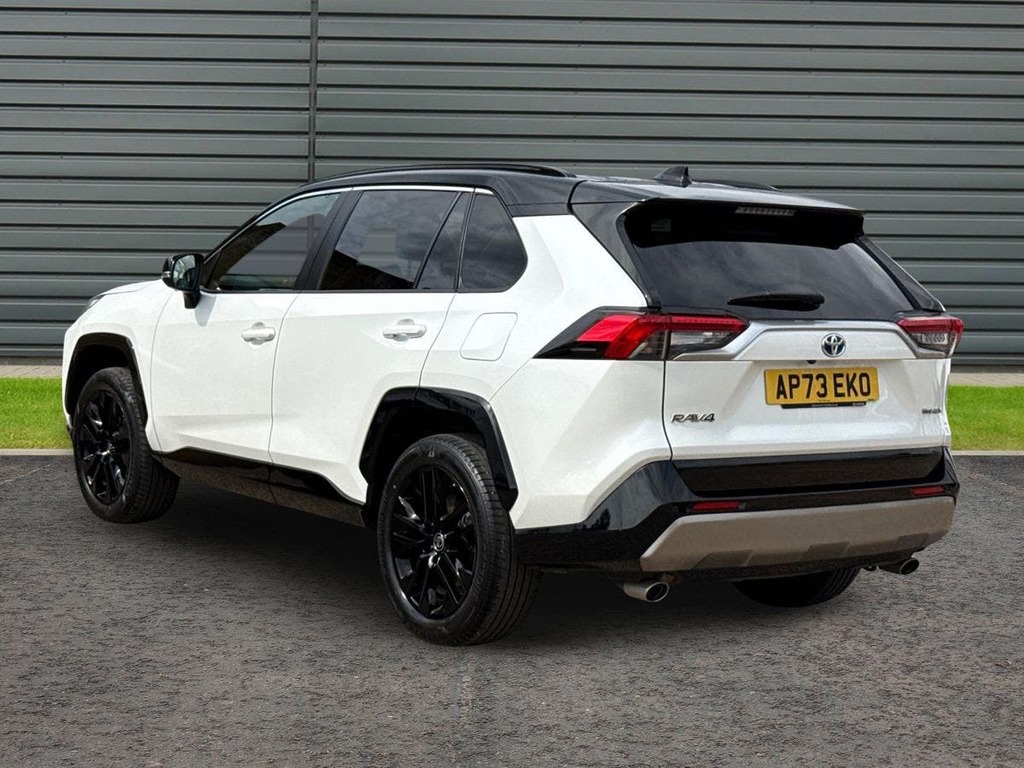 Toyota Rav 4 2.5 Vvt-h Dynamic Suv Hybrid Cvt White #5