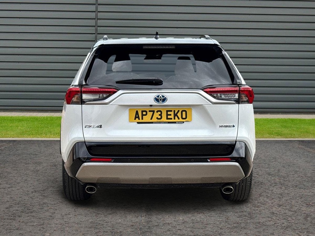 Toyota Rav 4 2.5 Vvt-h Dynamic Suv Hybrid Cvt White #4