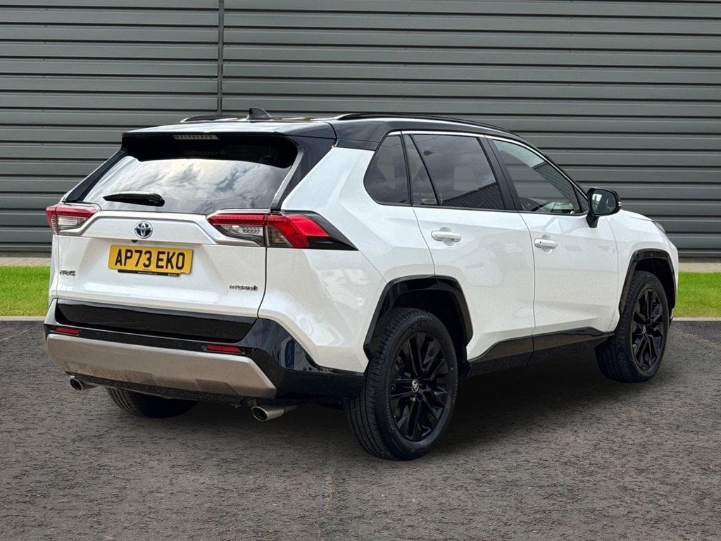 Toyota Rav 4 2.5 Vvt-h Dynamic Suv Hybrid Cvt White #3