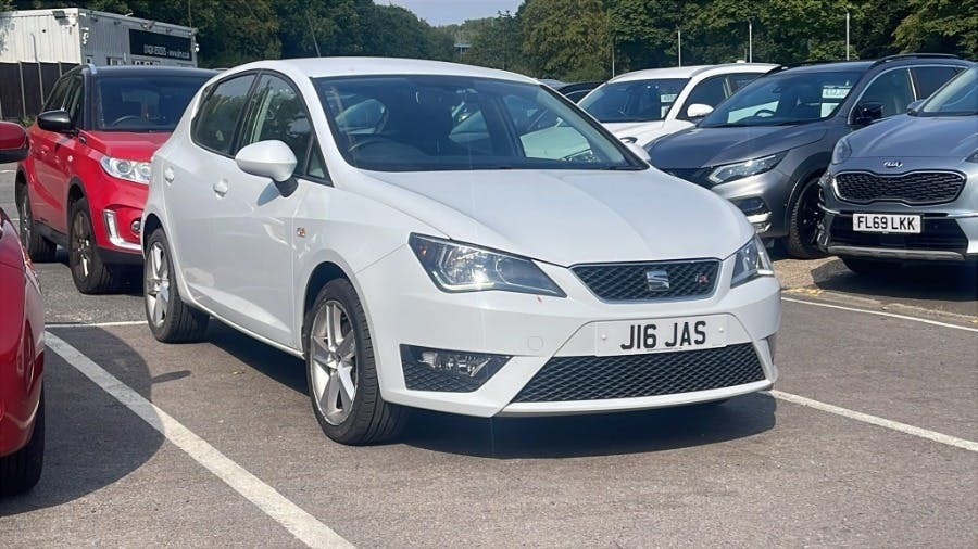 Seat Ibiza 1.0 Ecotsi Fr Hatchback Dsg White