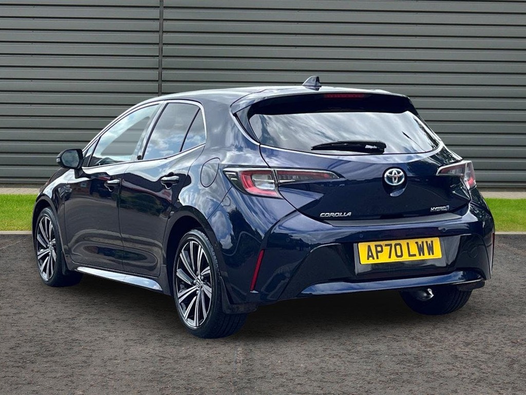 Toyota Corolla 1.8 Vvt-h Design Hatchback Hybrid Cvt Blue #5