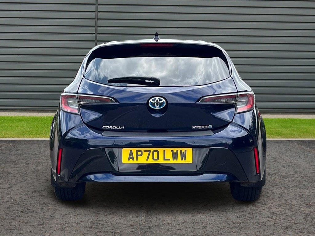 Toyota Corolla 1.8 Vvt-h Design Hatchback Hybrid Cvt Blue #4