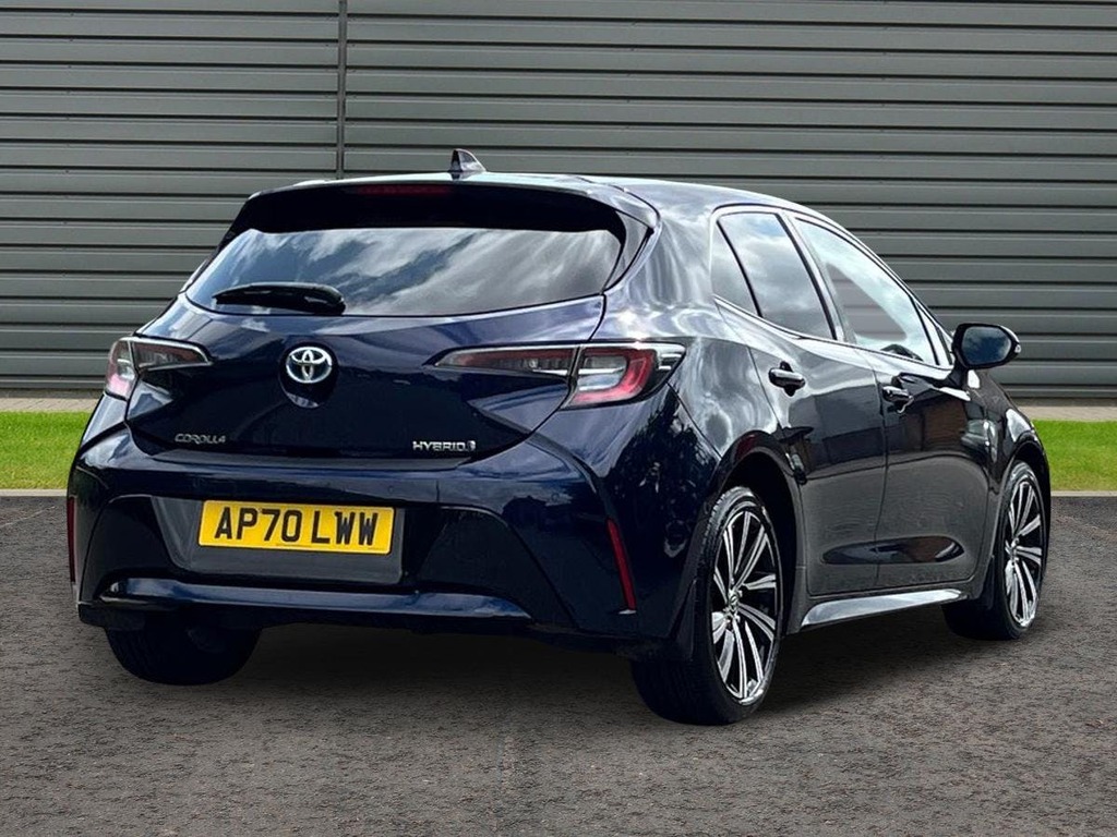 Toyota Corolla 1.8 Vvt-h Design Hatchback Hybrid Cvt Blue #3