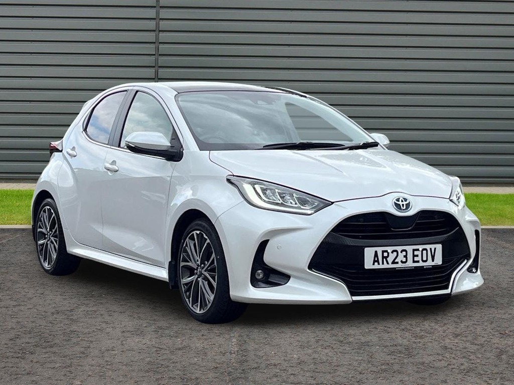 Toyota Yaris 1.5 Vvt-h Excel Hatchback Hybrid E Cvt White