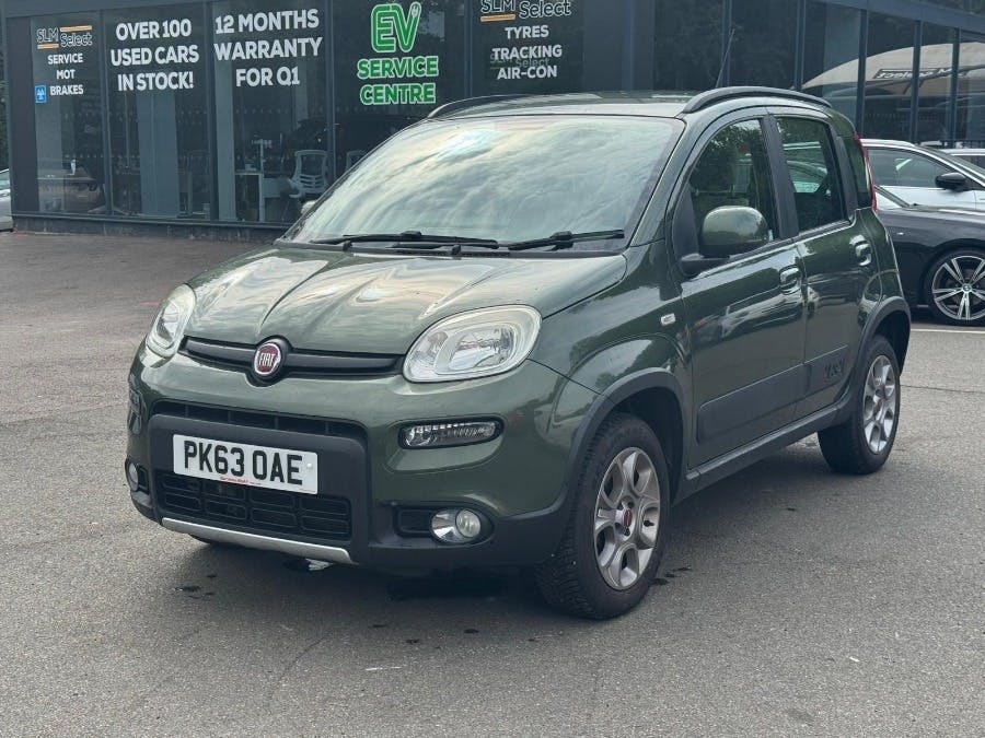Fiat Panda 0.9 Twinair 4X4 Hatchback Green #4
