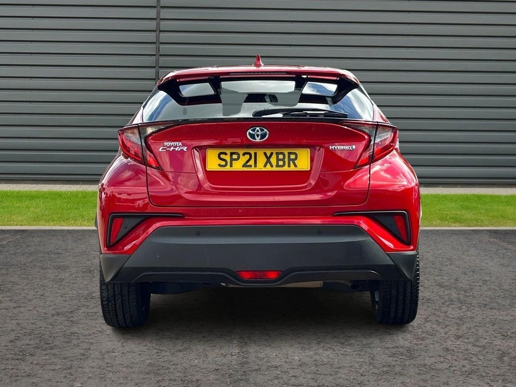 Toyota C-Hr 1.8 Vvt-h Design Suv Hybrid Cvt Red #4