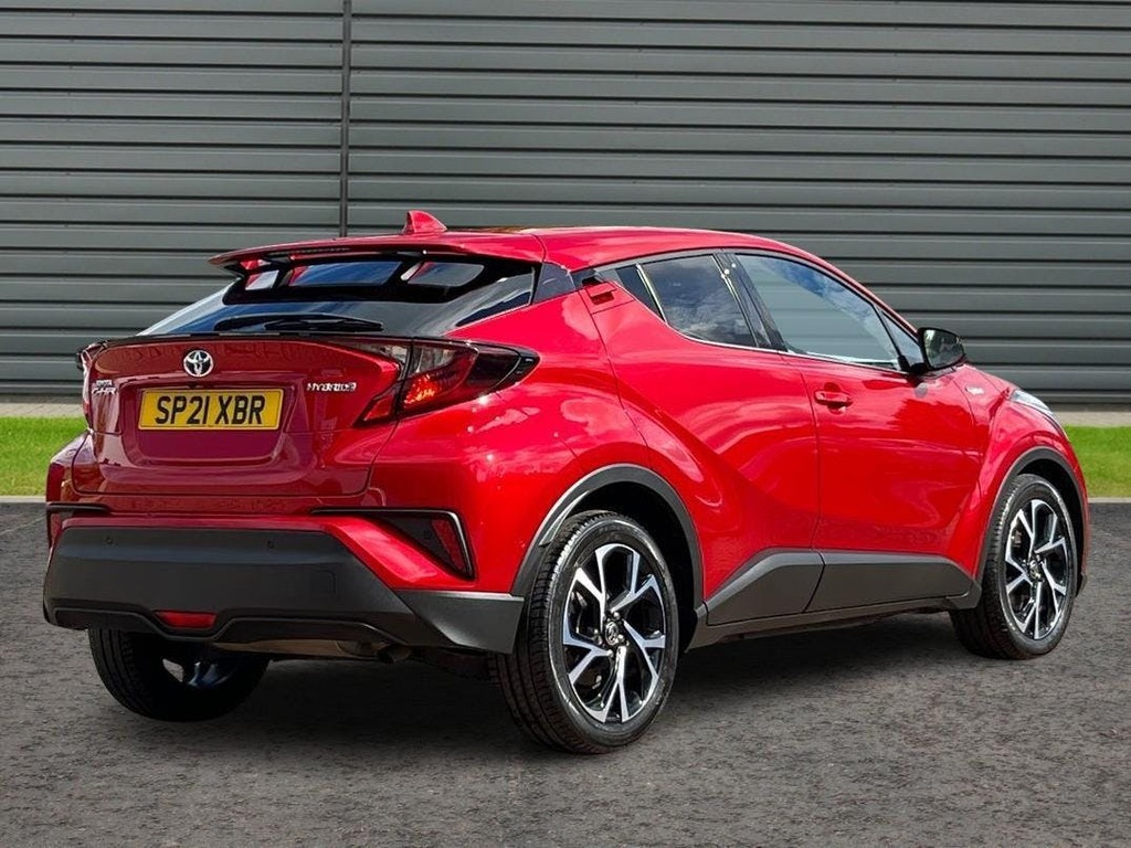 Toyota C-Hr 1.8 Vvt-h Design Suv Hybrid Cvt Red #3