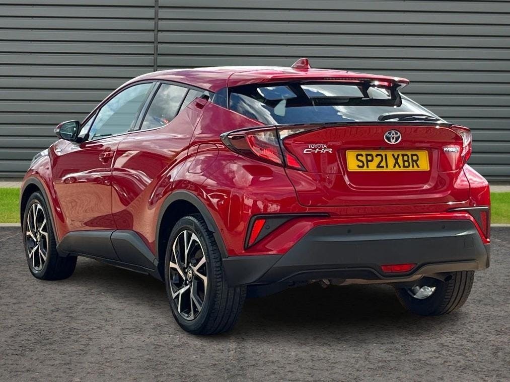Toyota C-Hr 1.8 Vvt-h Design Suv Hybrid Cvt Red #5