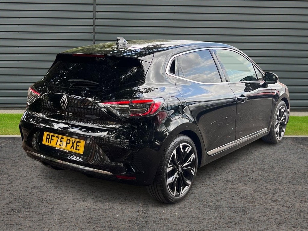 Renault Clio 1.6 E Tech Techno Hatchback Hybrid Black #3