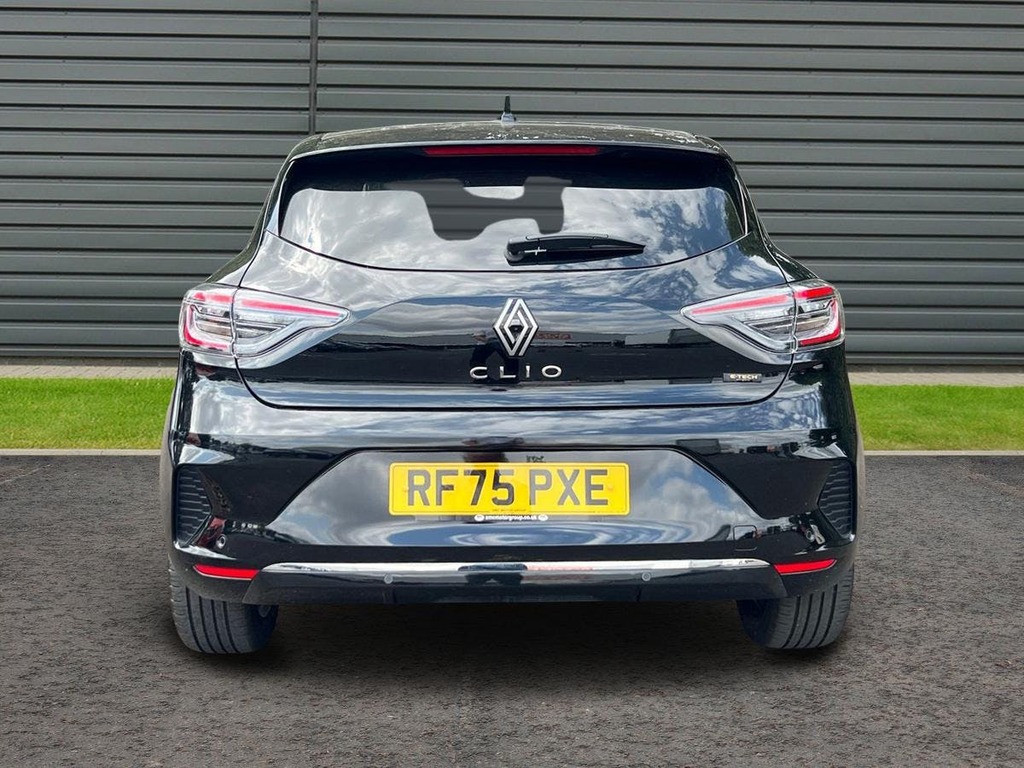 Renault Clio 1.6 E Tech Techno Hatchback Hybrid Black #4