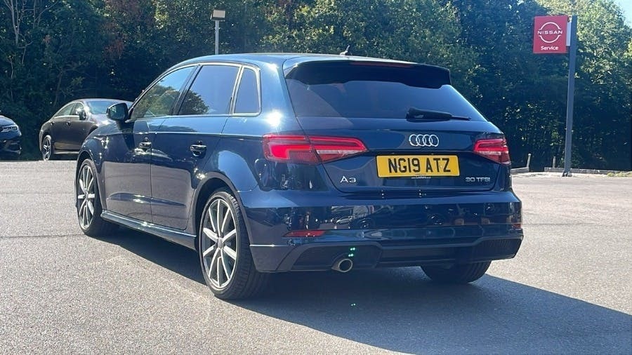 Audi A3 1.0 Tfsi 30 Black Edition Sportback Man Blue #3