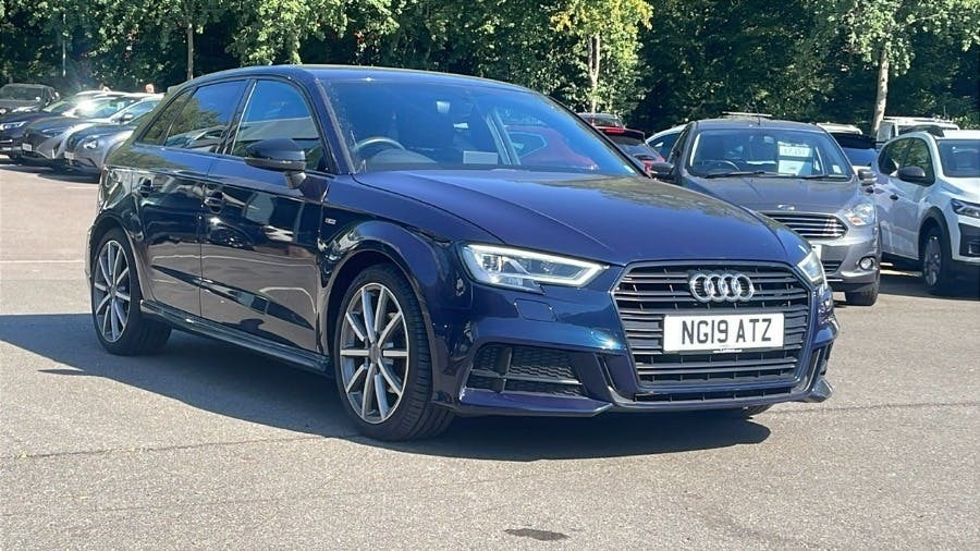 Audi A3 1.0 Tfsi 30 Black Edition Sportback Man Blue