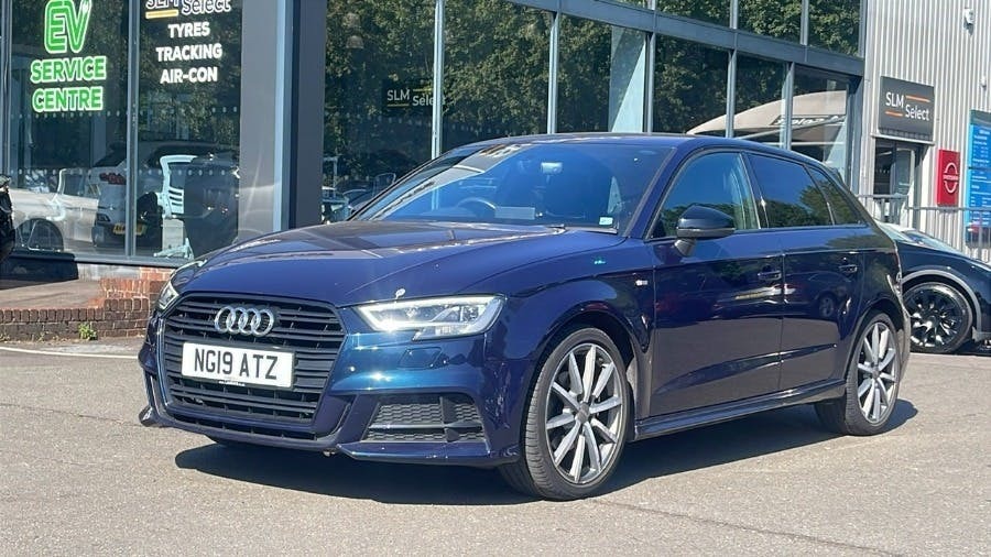 Audi A3 1.0 Tfsi 30 Black Edition Sportback Man Blue #2