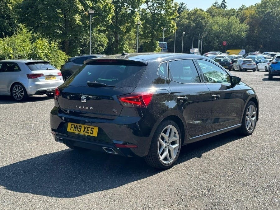 Seat Ibiza 1.0 Tsi Fr Hatchback Dsg Black #4