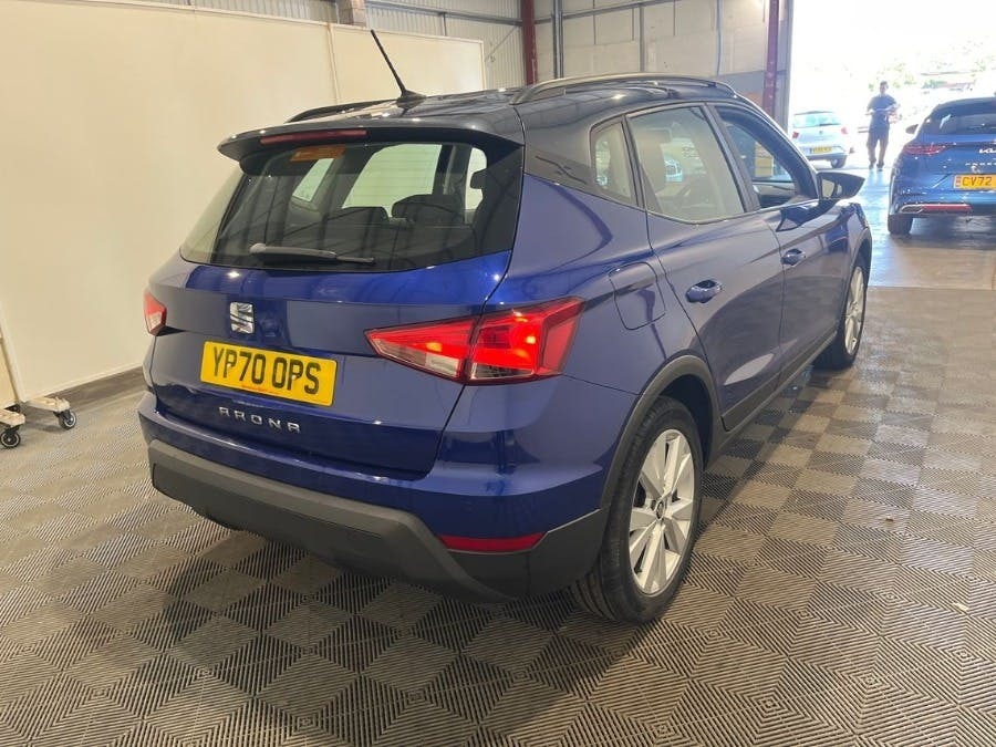 Seat Arona 1.0 Tsi Se Technology Suv Blue #4