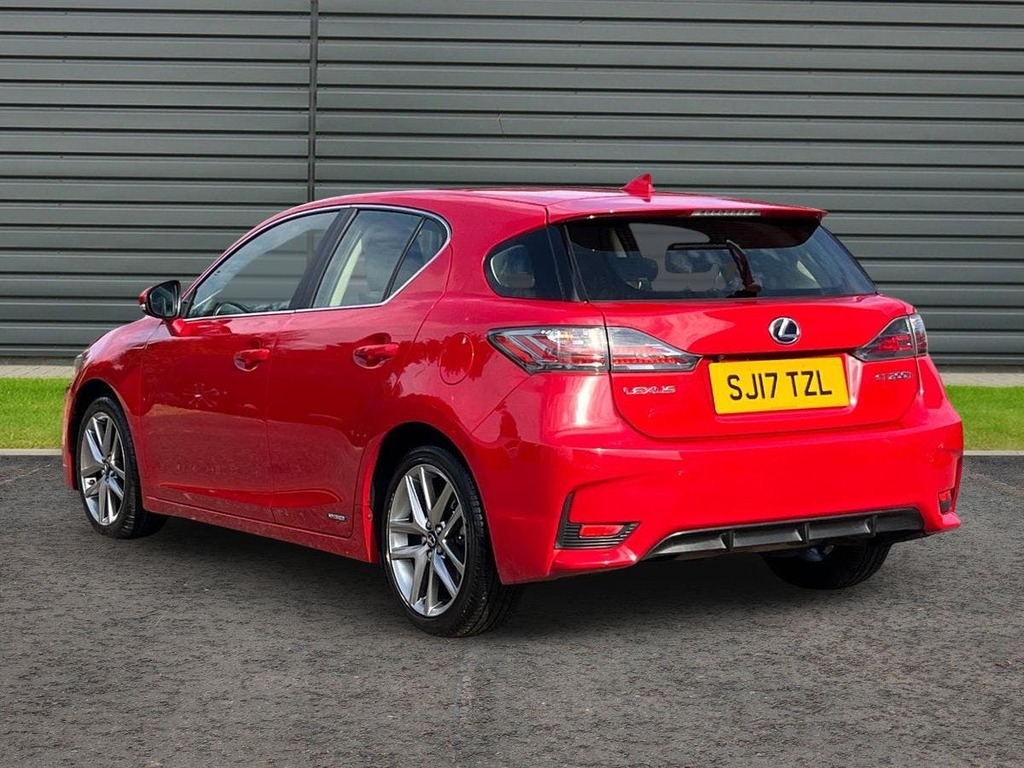 Lexus CT 1.8 200H Executive Edition Hatchback Hy Red #5