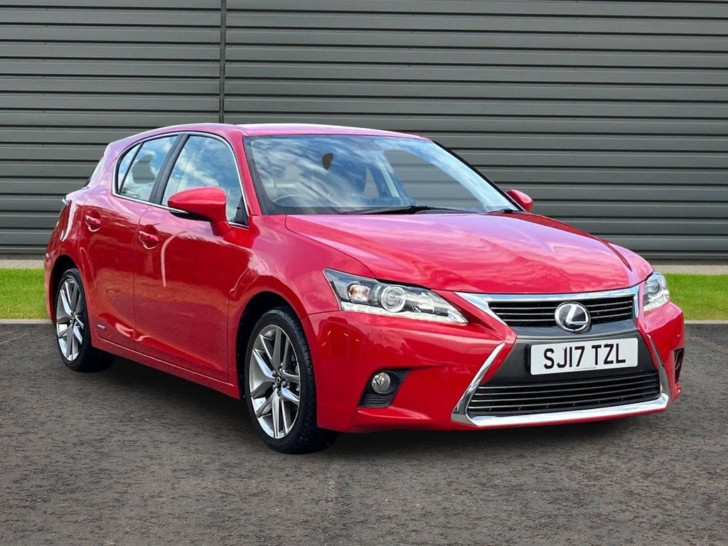 Lexus CT 1.8 200H Executive Edition Hatchback Hy Red