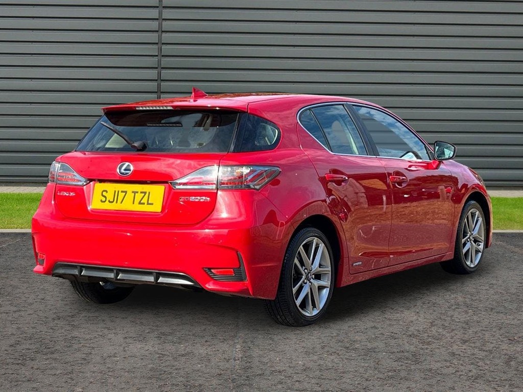 Lexus CT 1.8 200H Executive Edition Hatchback Hy Red #3
