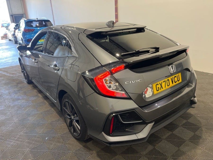 Honda Civic 1.0 Vtec Turbo Sr Hatchback Grey #2