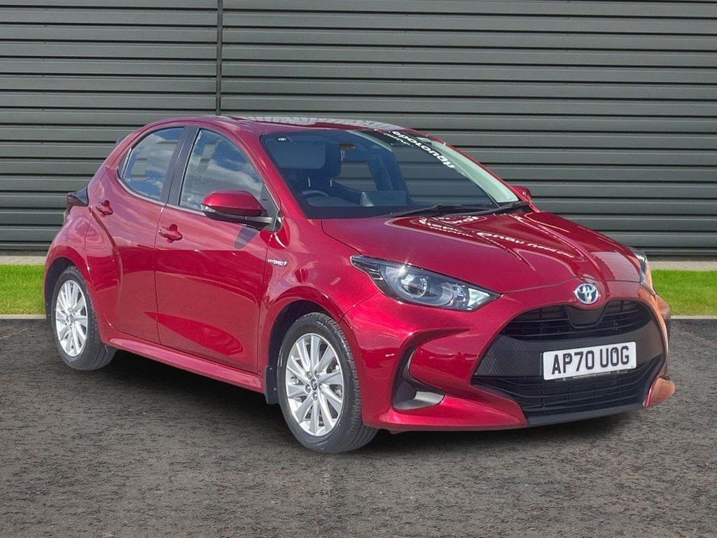 Toyota Yaris 1.5 Vvt-h Icon Hatchback Hybrid E Cvt Red